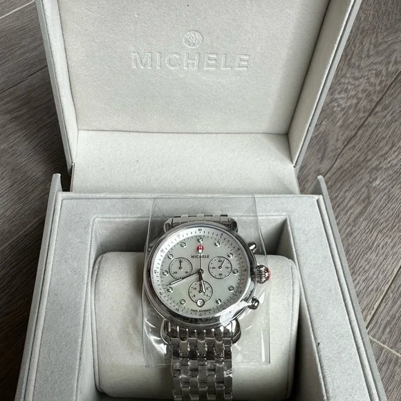 - NWT Women's CSX Diamond Embellished Bracelet Watch, 38mm - Picture 6 of 13